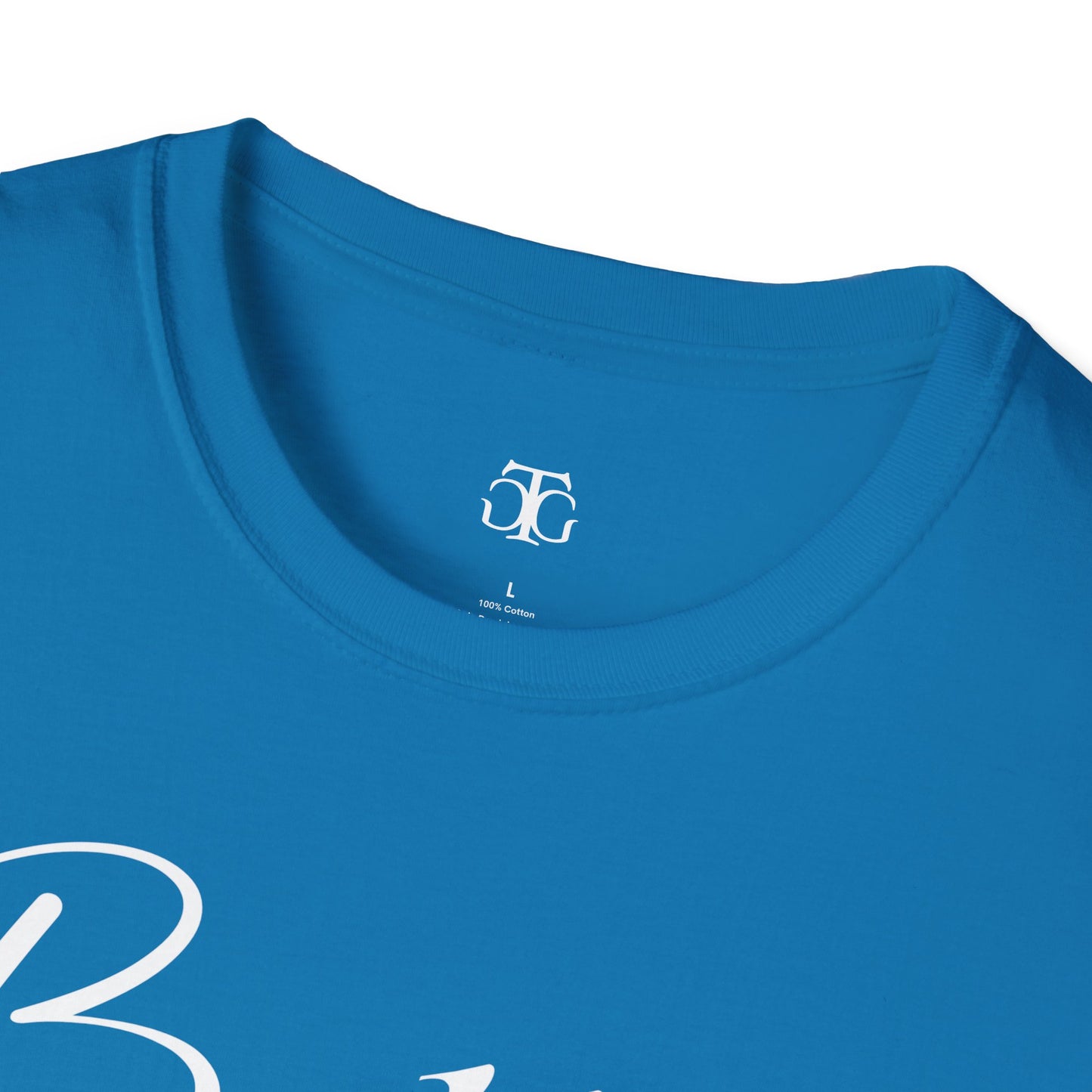 Farbenfrohes Valentinstag-T-Shirt für Paare mit großem Text „BETTER“