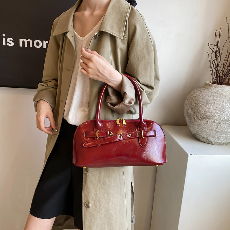 NGTG PARIS Fleur Spacious Retro Handbag