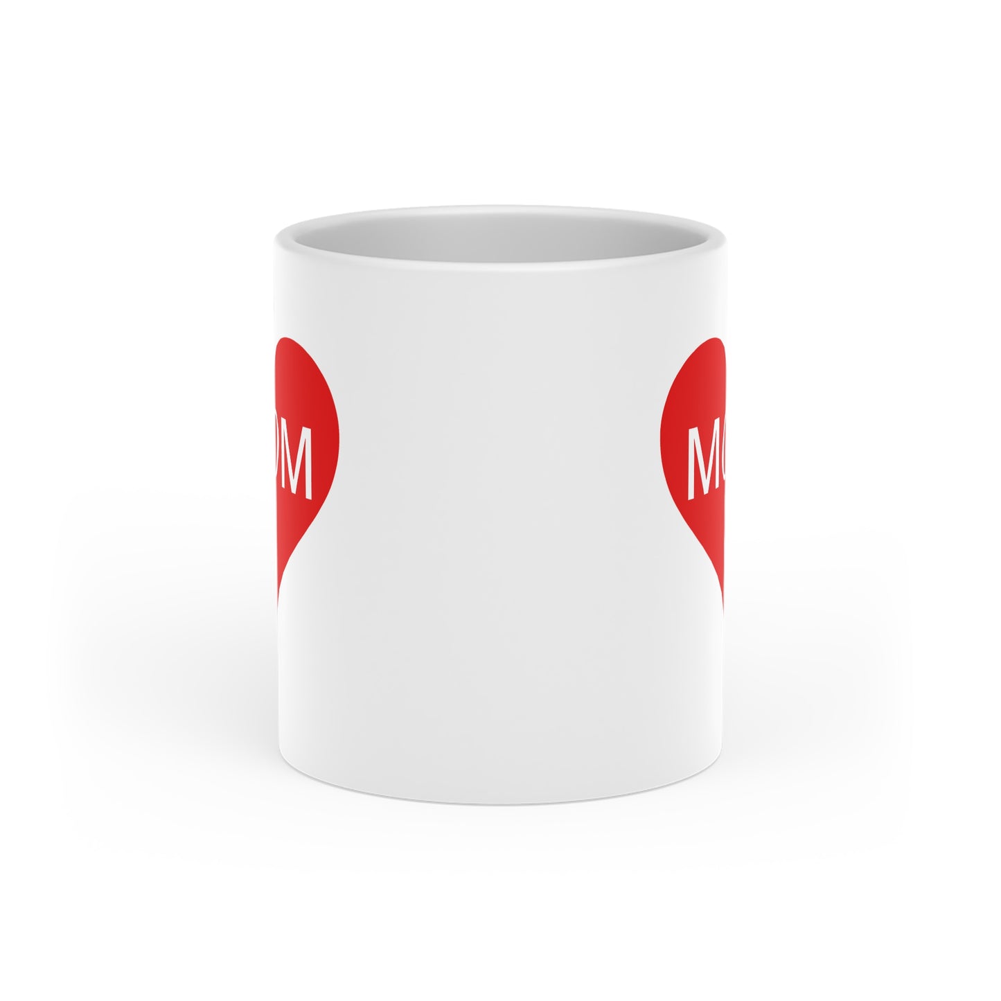 I Love My Mom Mug, Heart-Shaped Mother's Day Mug, Extra Special Mug for Mom