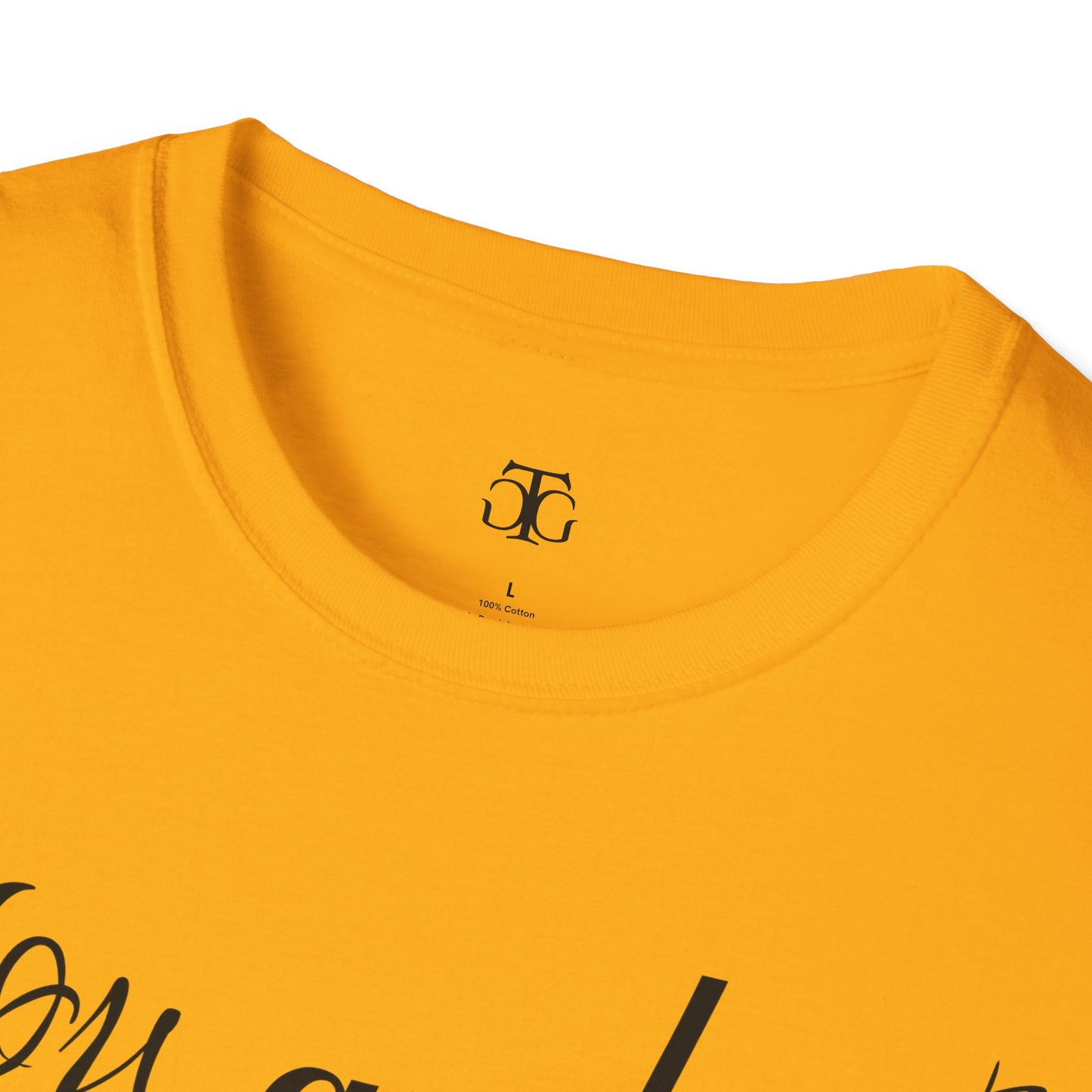 Farbenfrohes Valentinstag-T-Shirt für Paare mit einem GROSSEN Text „DU UND ICH“