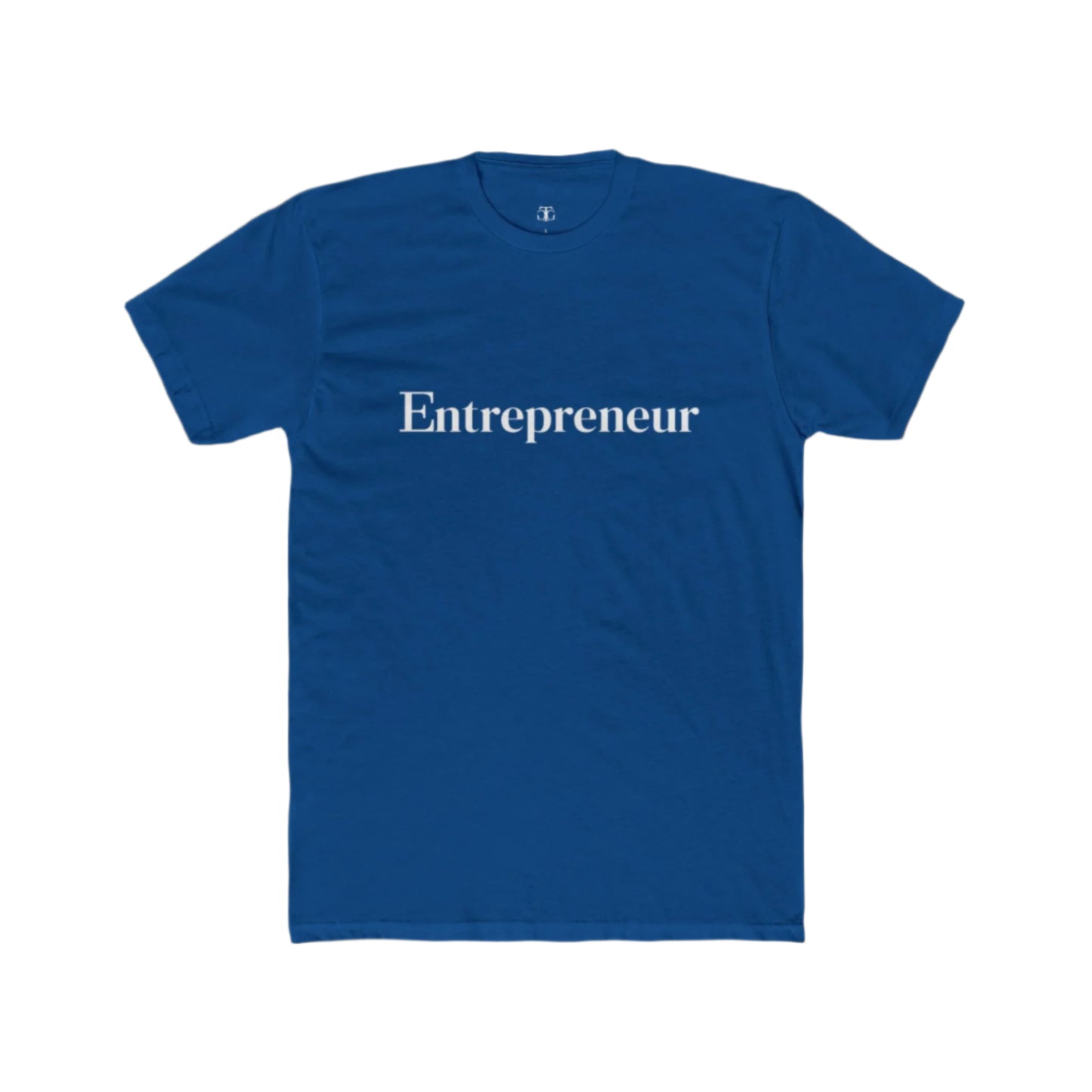 Women's Shirt with "Entrepreneur" Text Print, Cotton Shirt for Women, Entrepreneur's Shirt