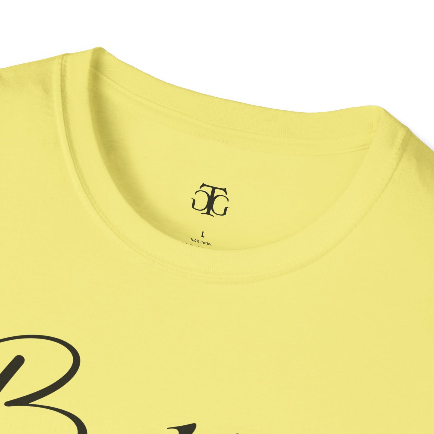 Farbenfrohes Valentinstag-T-Shirt für Paare mit großem Text „BETTER“