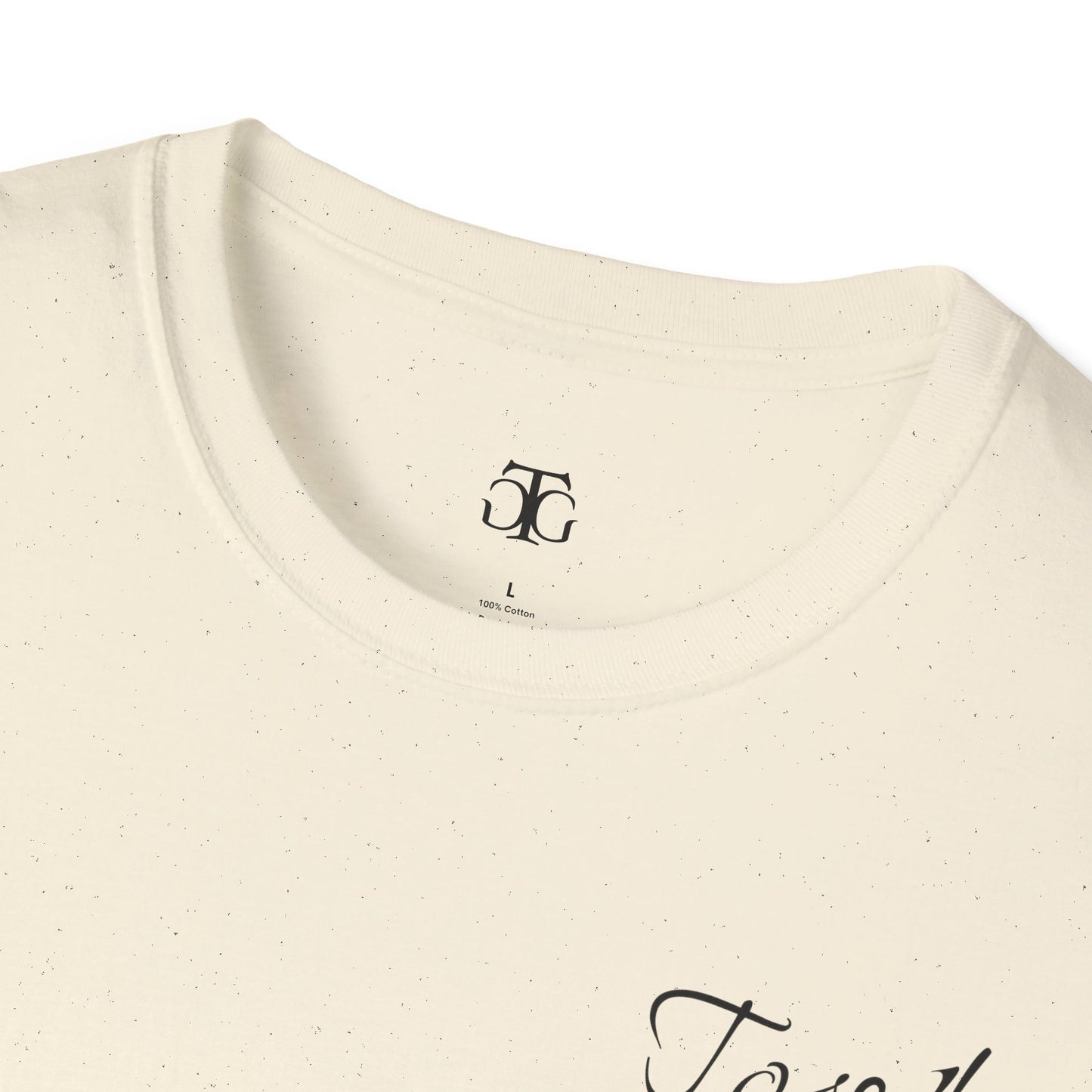 Farbenfrohes Valentinstag-T-Shirt für Paare mit KLEINEN Text „TOGETHER“