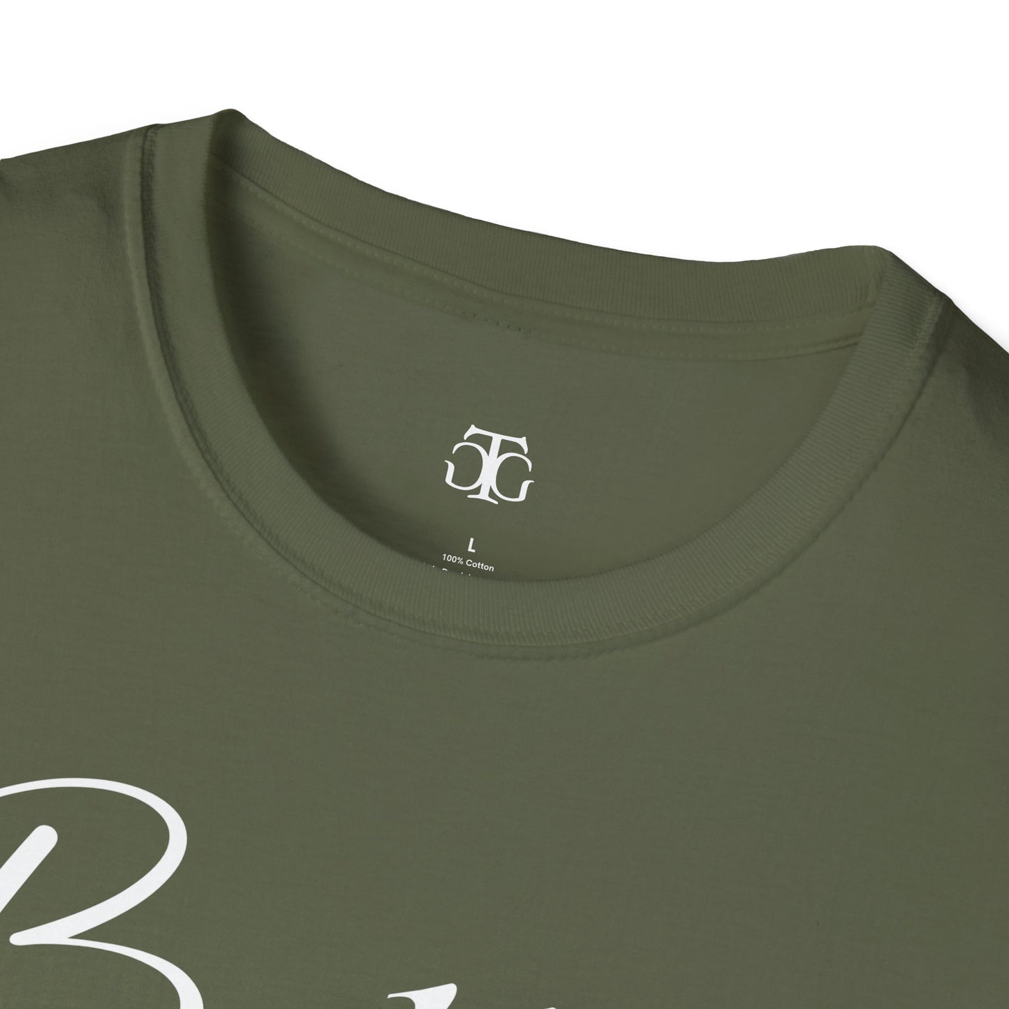 Farbenfrohes Valentinstag-T-Shirt für Paare mit großem Text „BETTER“
