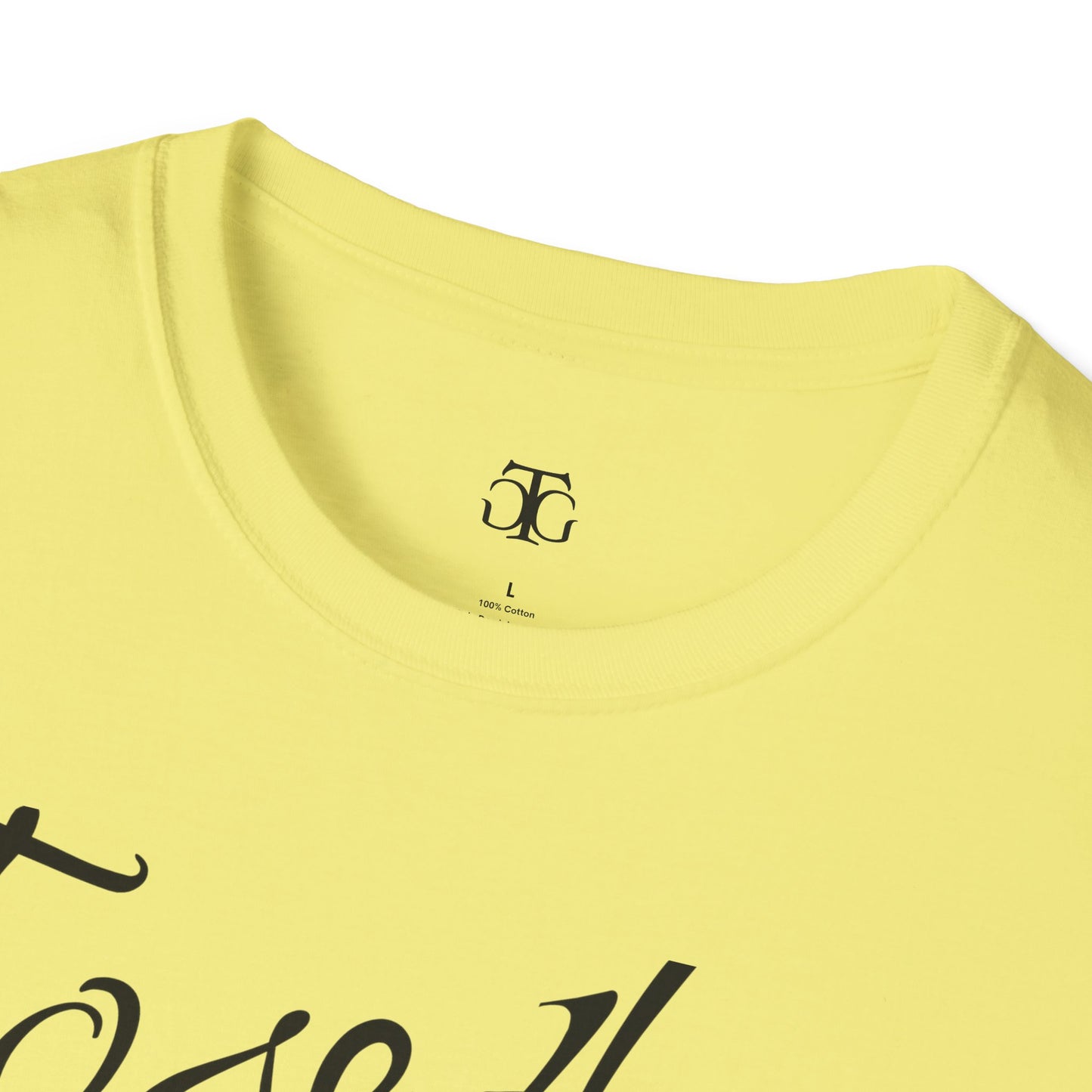 Farbenfrohes Valentinstag-T-Shirt für Paare mit großem Text „TOGETHER“