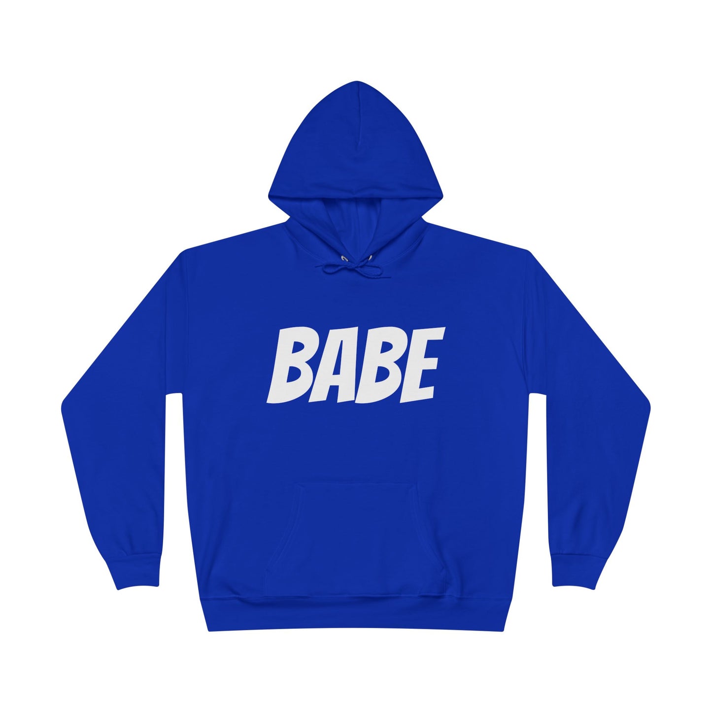 Damen Hoodie mit "BABE" Text Print