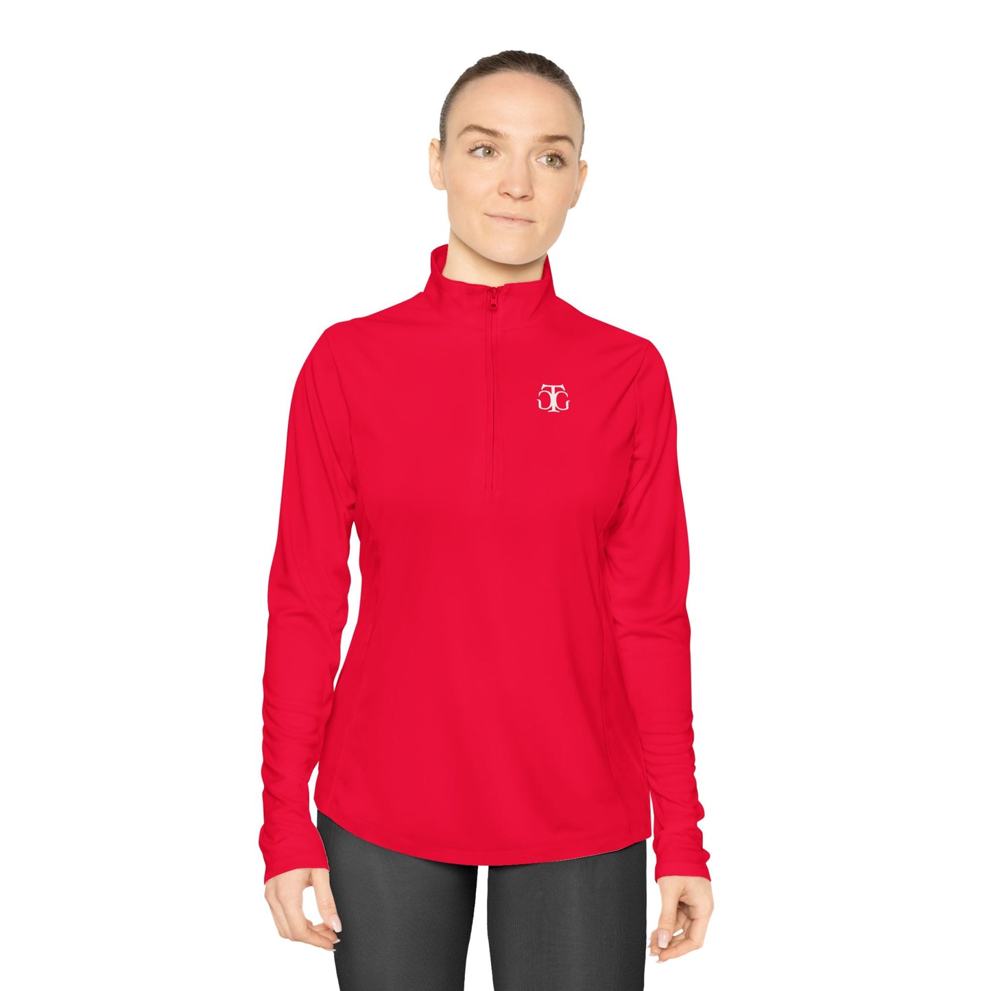 Sportpullover für Damen, Damen-Pullover mit Viertelreißverschluss, Pullover mit Reißverschluss