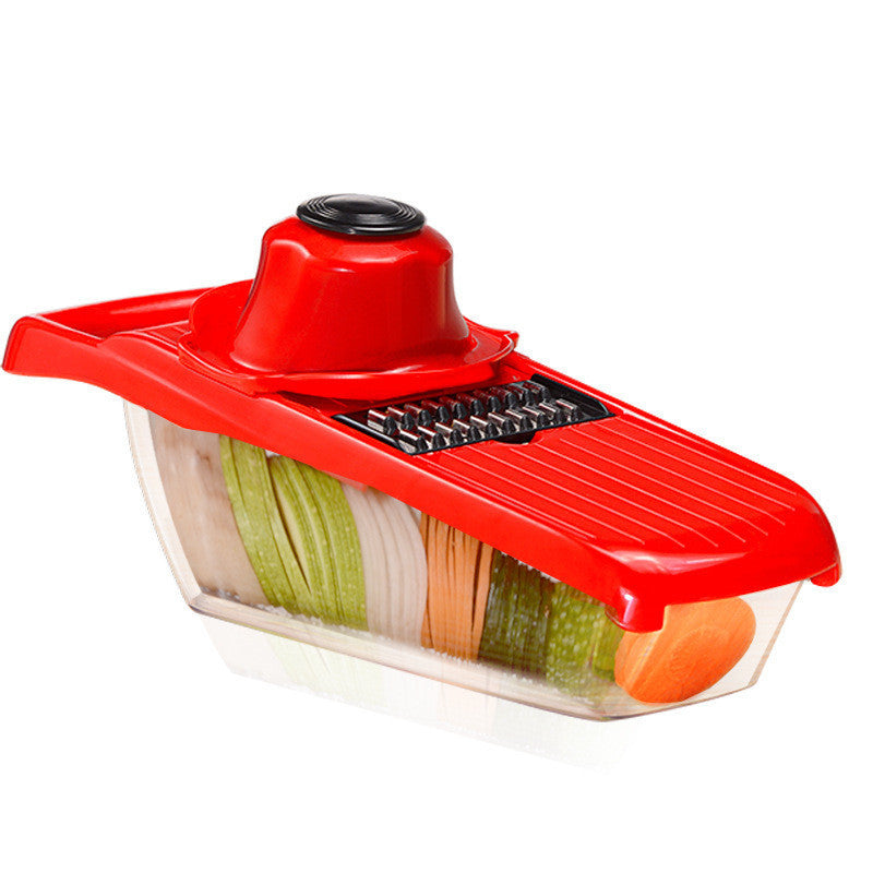 NGTG All-in-One Multifunctional Fruit and Vegetable Cutter with Hand Guard Inclusion Commercial or Home Use