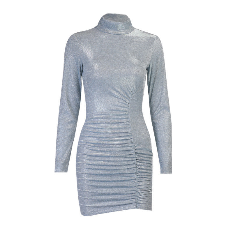 NGTG Sparkly Elegant Chic Short Skirt Black Party Dress