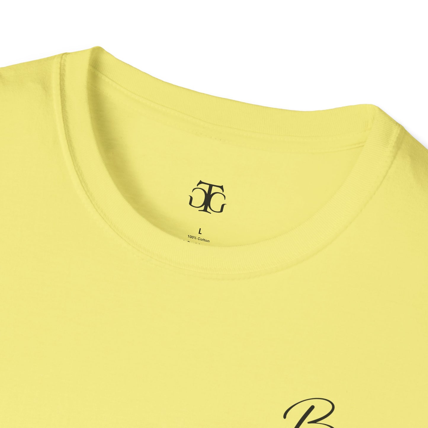 Buntes Valentinstag-T-Shirt für Paare mit KLEINEN Text „BETTER“