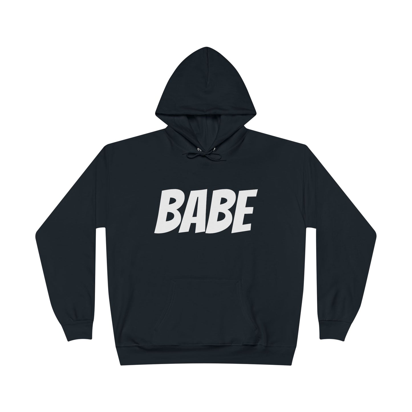 Damen Hoodie mit "BABE" Text Print