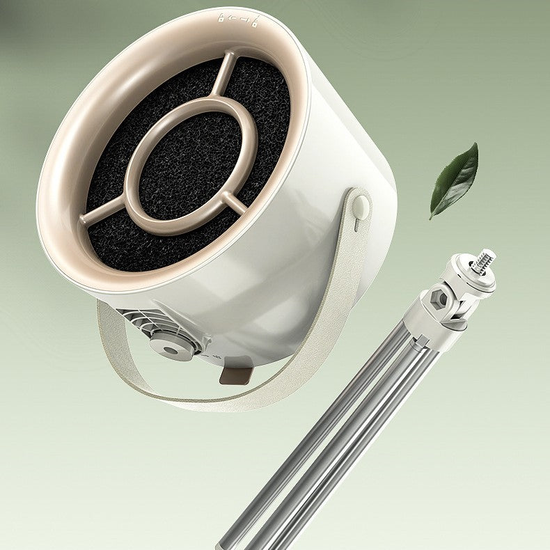 NGTG Portable Range Hood Exhaust Fan USB Charging Kitchen Gadget Small Spaces Backyard Barbecue BBQ Accessory, Detachable Replaceable Filter