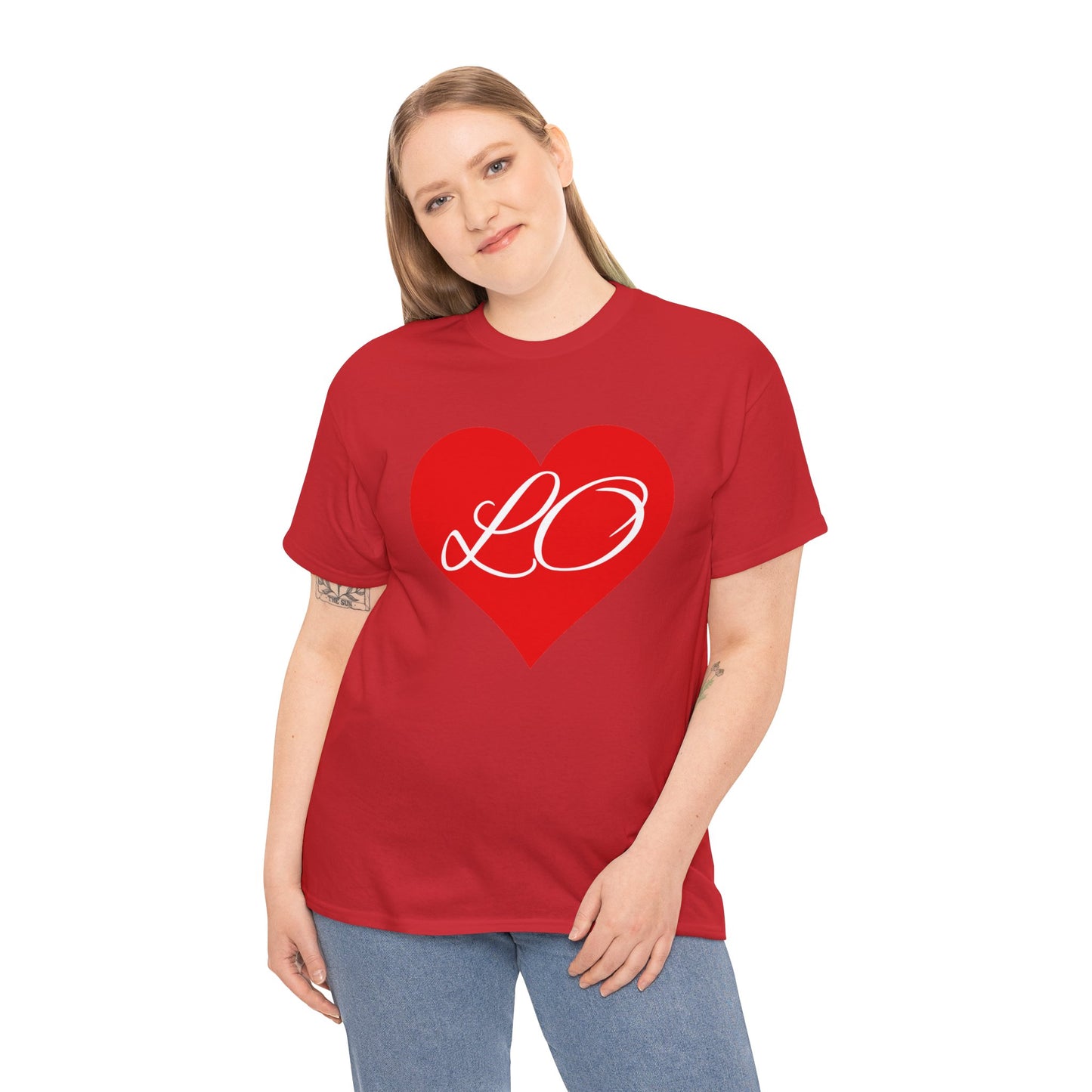 Valentinstag-Paar-T-Shirt „LO“