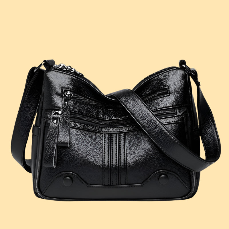 NGTG EVERYDAY Cathy Spacious Genuine Leather Messenger Bag