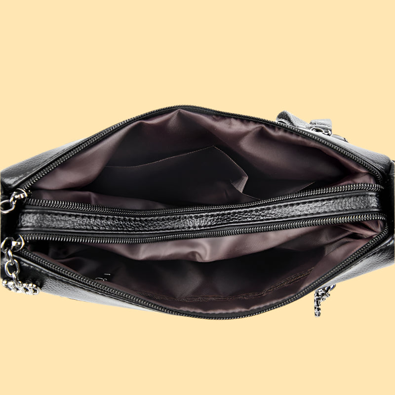 NGTG EVERYDAY Cathy Spacious Genuine Leather Messenger Bag
