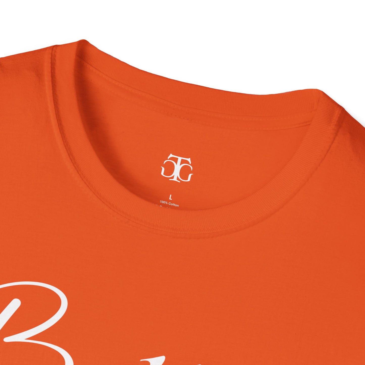 Farbenfrohes Valentinstag-T-Shirt für Paare mit großem Text „BETTER“