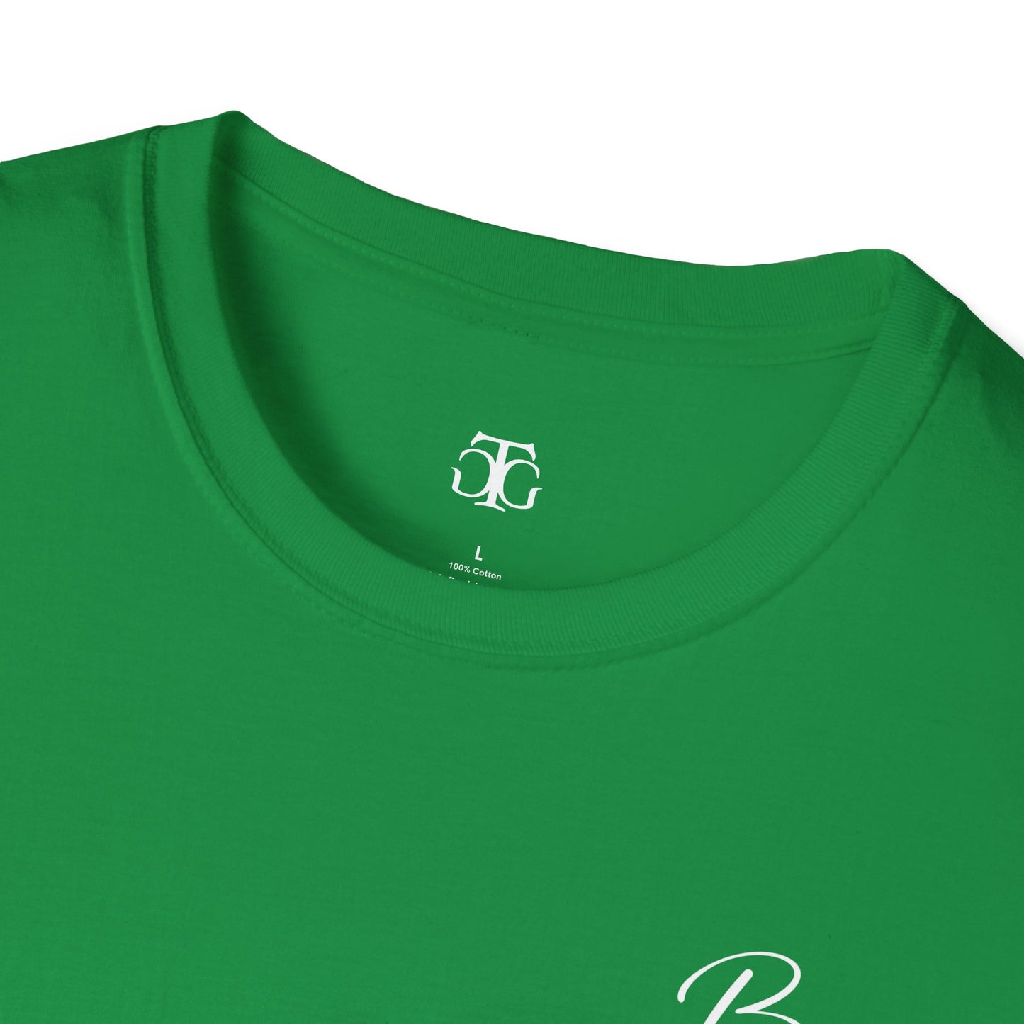 Buntes Valentinstag-T-Shirt für Paare mit KLEINEN Text „BETTER“