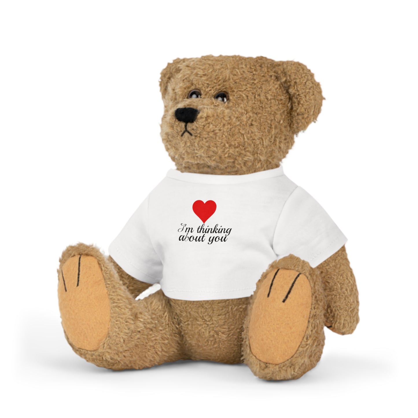 Stuffed Toy "I'm Thinking About You" for Valentine's Day or Anniversary, Gift for Girlfriend, Plush Toy, Plushies