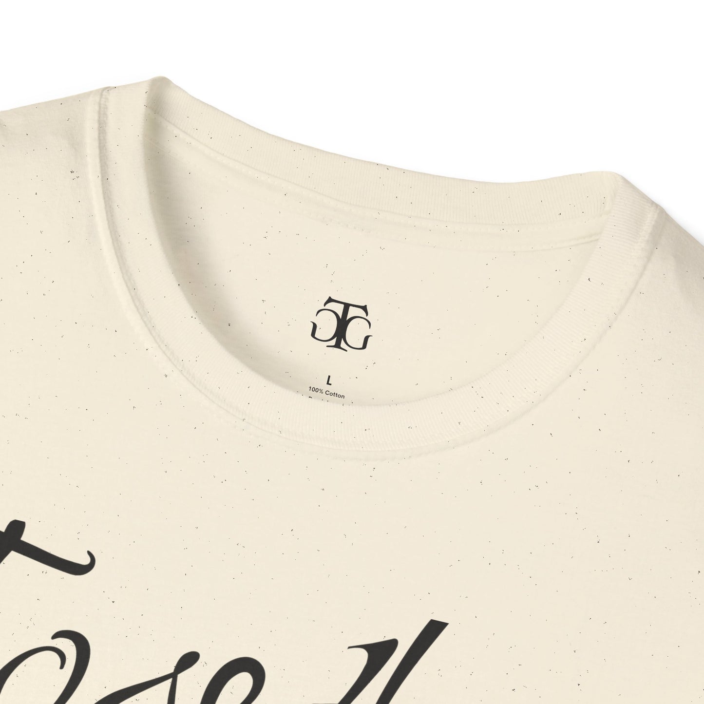 Farbenfrohes Valentinstag-T-Shirt für Paare mit großem Text „TOGETHER“