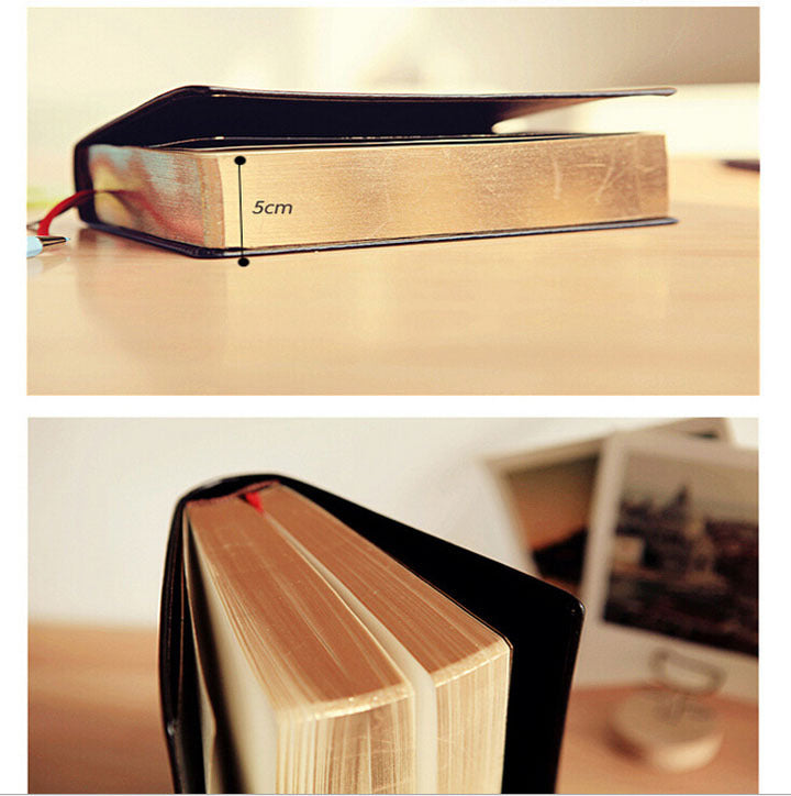 Dickes Ledernotizbuch