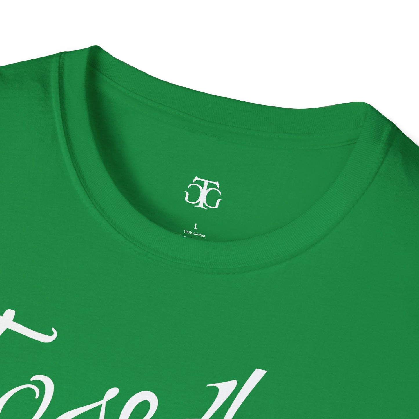 Farbenfrohes Valentinstag-T-Shirt für Paare mit großem Text „TOGETHER“