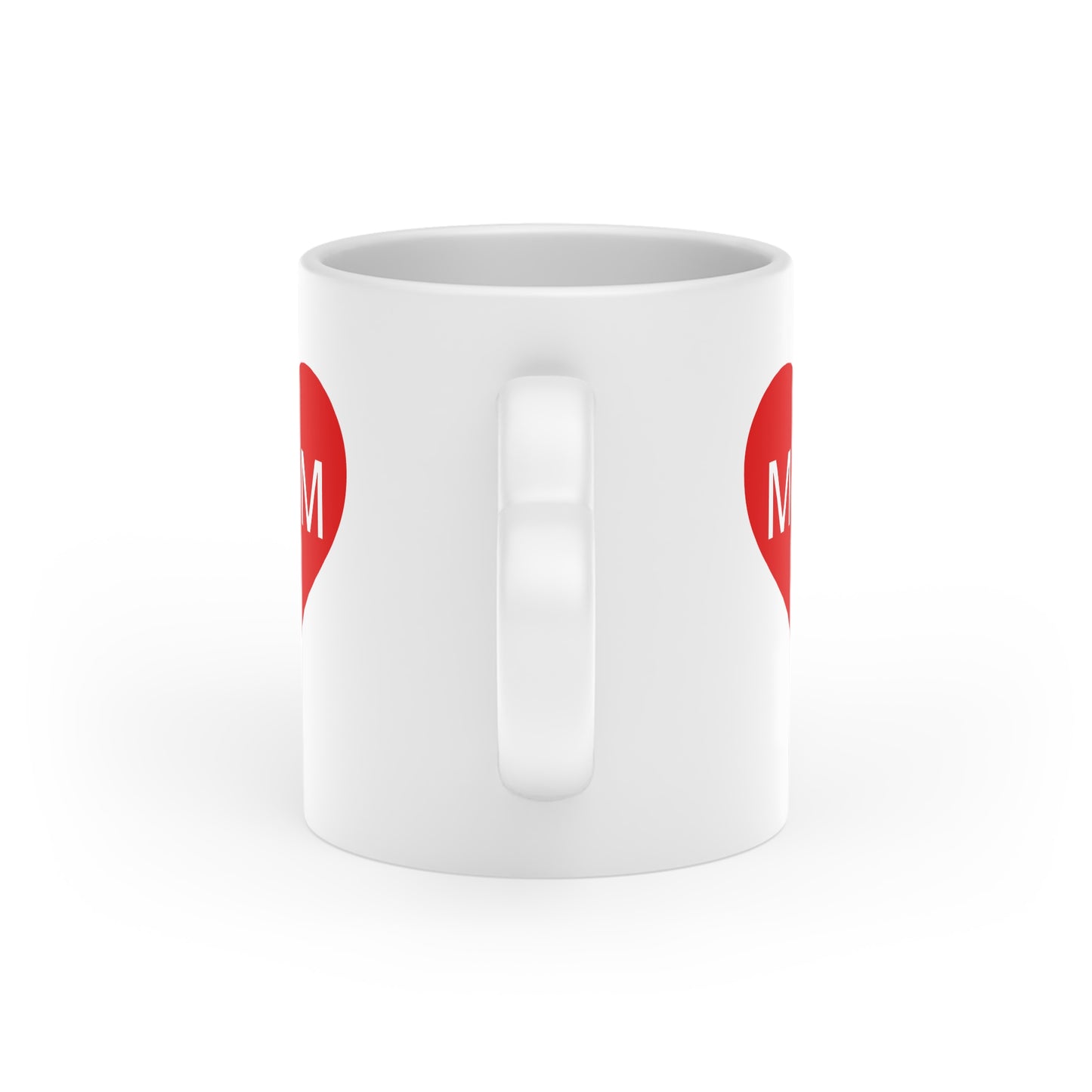 I Love My Mom Mug, Heart-Shaped Mother's Day Mug, Extra Special Mug for Mom