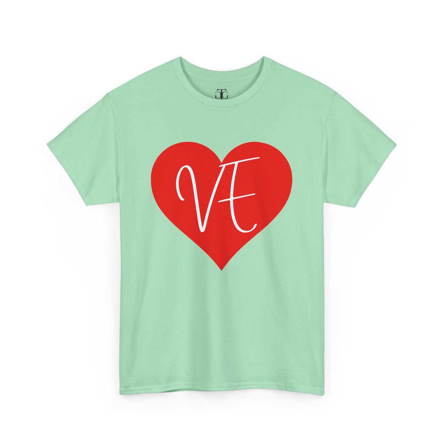 Valentinstag-Paar-T-Shirt „VE“