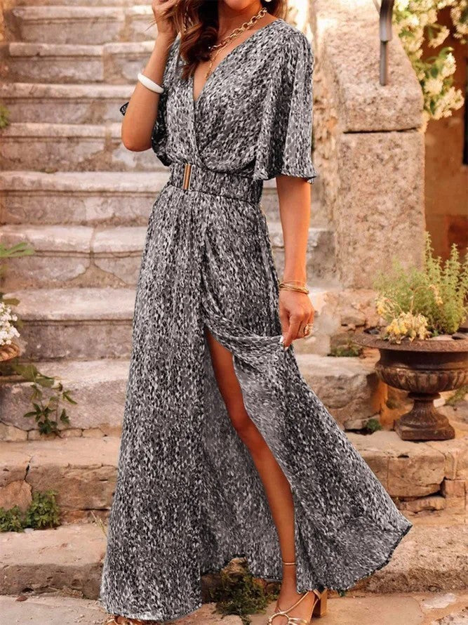 NGTG Summer Slimming Vibrant Maxi Dress