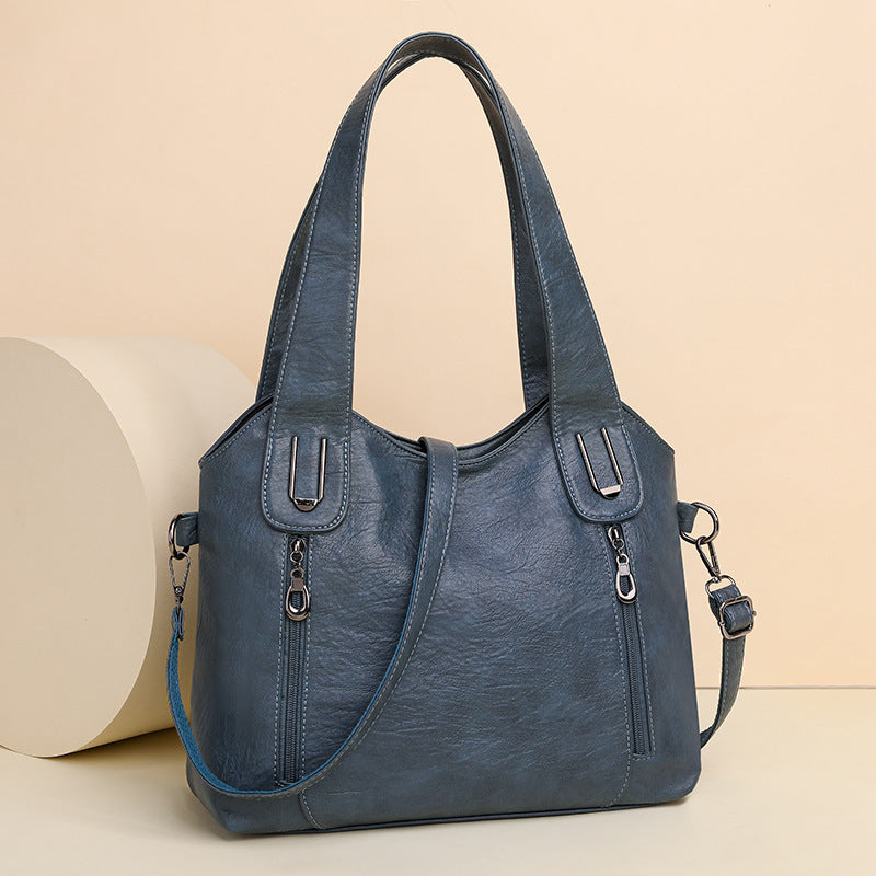 NGTG AMOR Spacious Fashion Leather Shoulder Bag