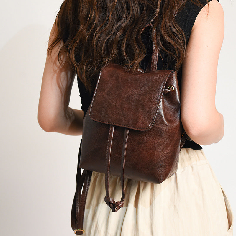 NGTG EVERYDAY Cute Simplistic Small Retro Backpack