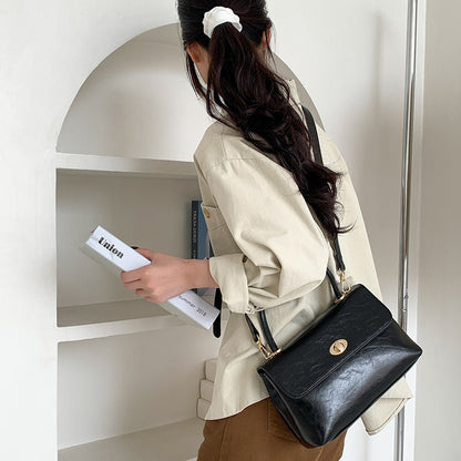 NGTG PARIS Elegant Mirage Faux Leather Crossbody Bag