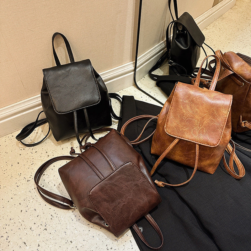 NGTG EVERYDAY Cute Simplistic Small Retro Backpack