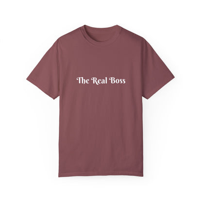 Unisex "The Real Boss" T-shirt