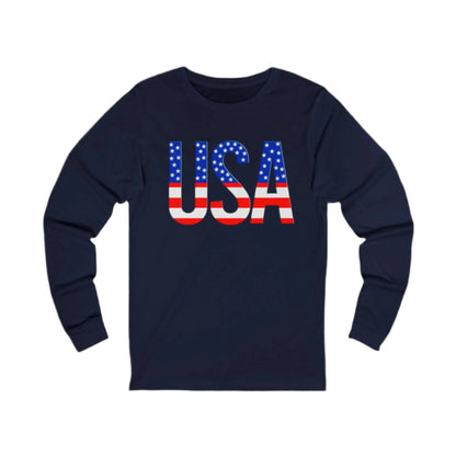 USA Patriotic Sweatshirt, Unisex USA Pullover, 50 Stars July 4th Patriotic Sweatshirt