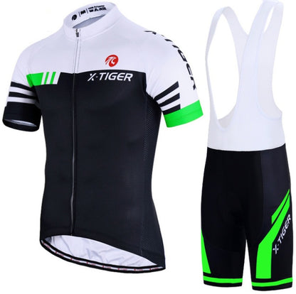 Red White Comfortable Cycling Set