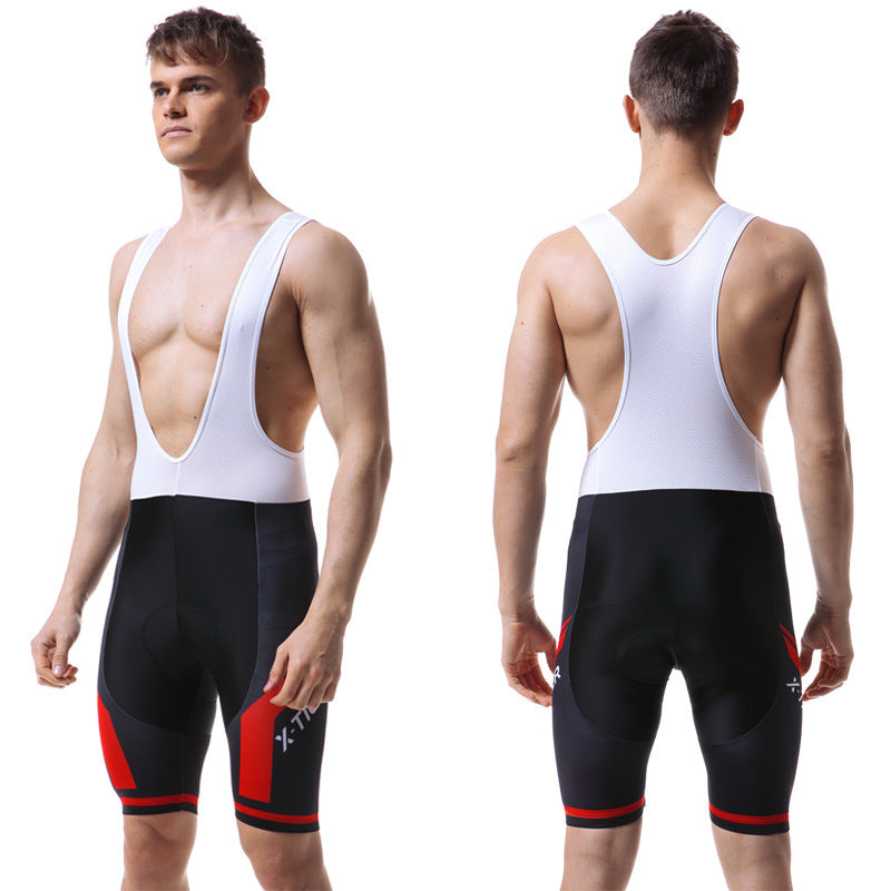 Red White Comfortable Cycling Set