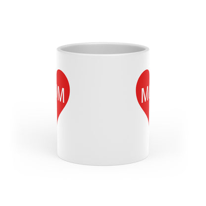 I Love My Mom Mug, Heart-Shaped Mother's Day Mug, Extra Special Mug for Mom