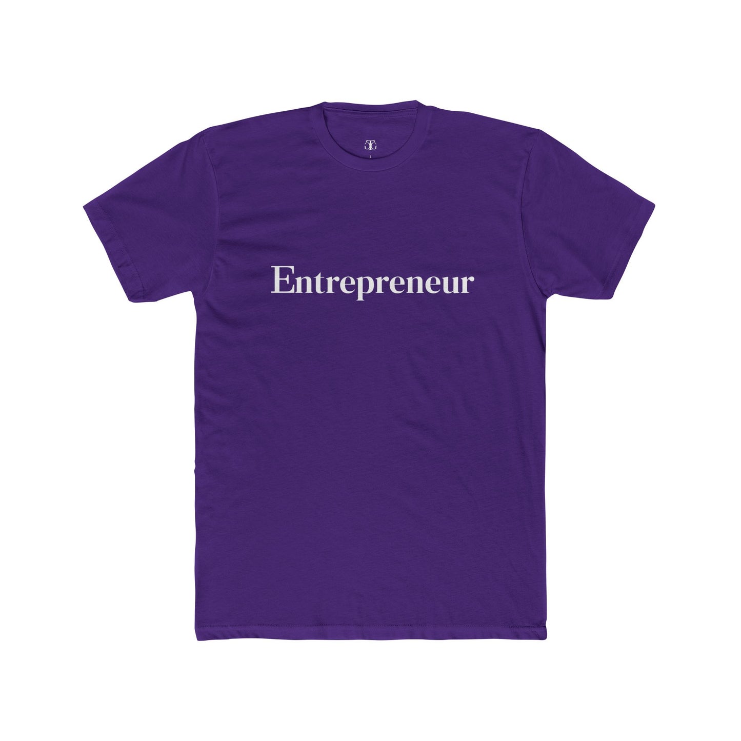 "Entrepreneur" Shirt für Herren, Baumwollshirt für Herren, Herrenshirt mit "Entrepreneur" Print