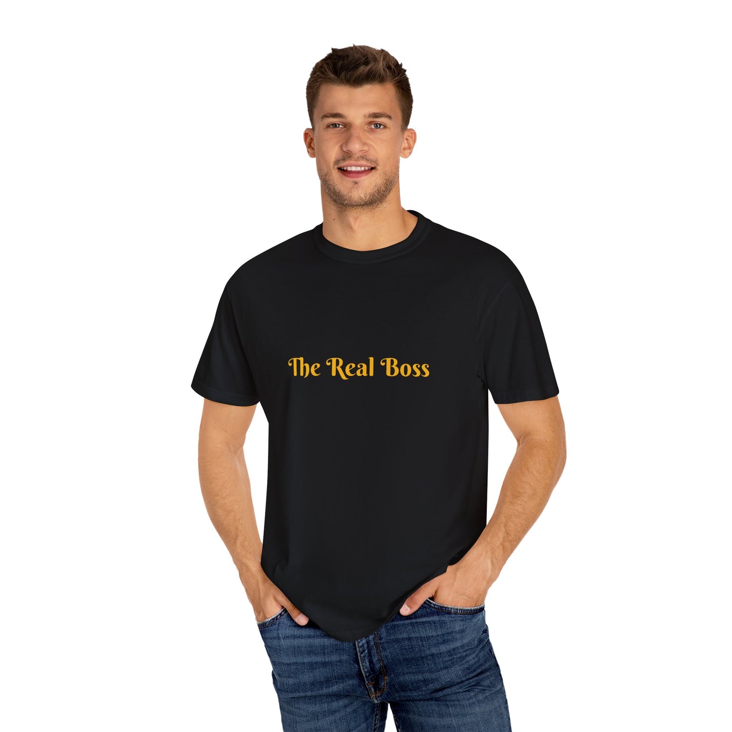 Unisex-T-Shirt „Der wahre Boss“