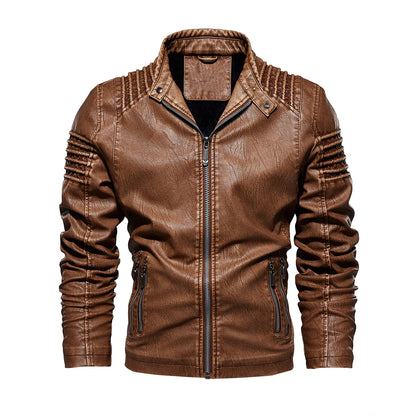 NGTG JASON X1 Men's Cool Vortex  Leather Rider Jacket