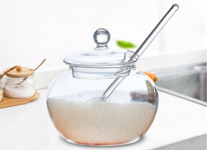 NGTG Sugar Salt Candy Condiments Glass Jar