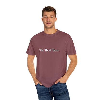 Unisex "The Real Boss" T-shirt