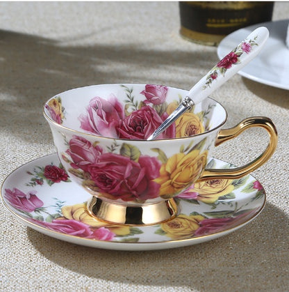 NGTG Floral Royalty Tea Set