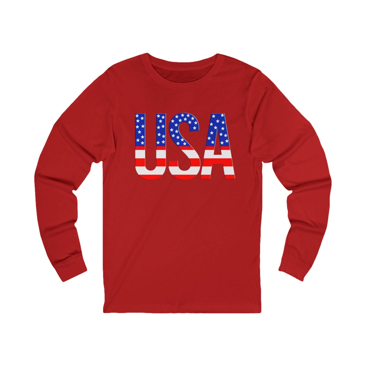 USA Patriotic Sweatshirt, Unisex USA Pullover, 50 Stars July 4th Patriotic Sweatshirt