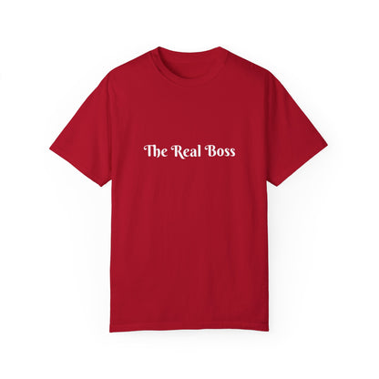 Unisex "The Real Boss" T-shirt