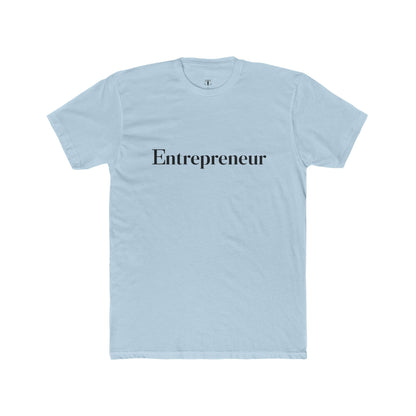 "Entrepreneur" Shirt für Herren, Baumwollshirt für Herren, Herrenshirt mit "Entrepreneur" Print