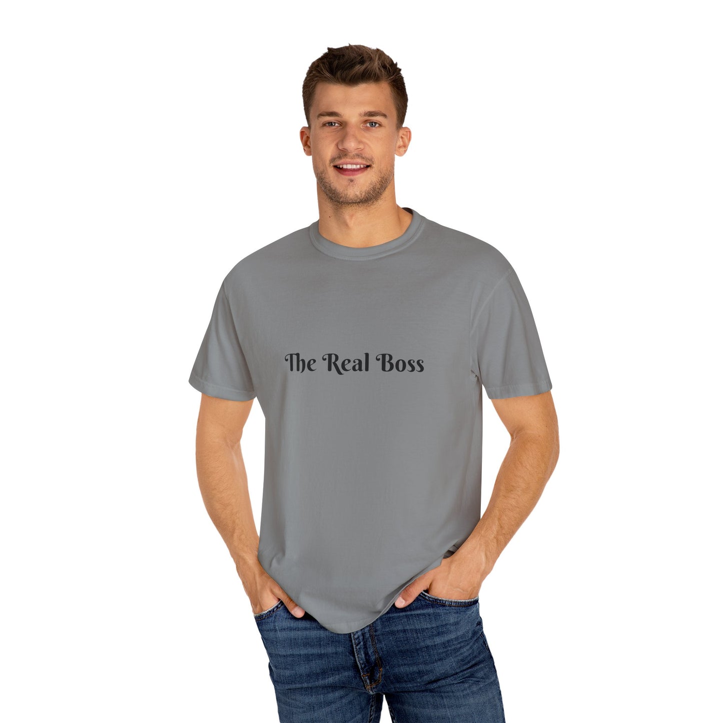 Unisex-T-Shirt „Der wahre Boss“