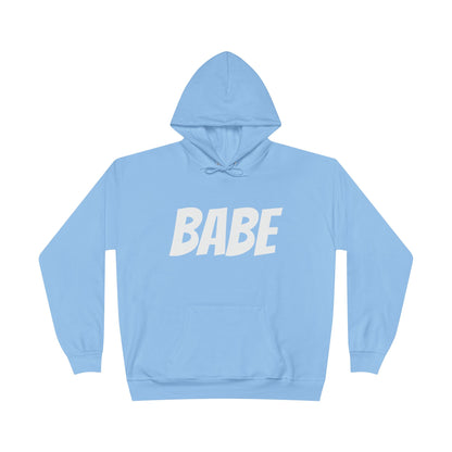 Damen Hoodie mit "BABE" Text Print 