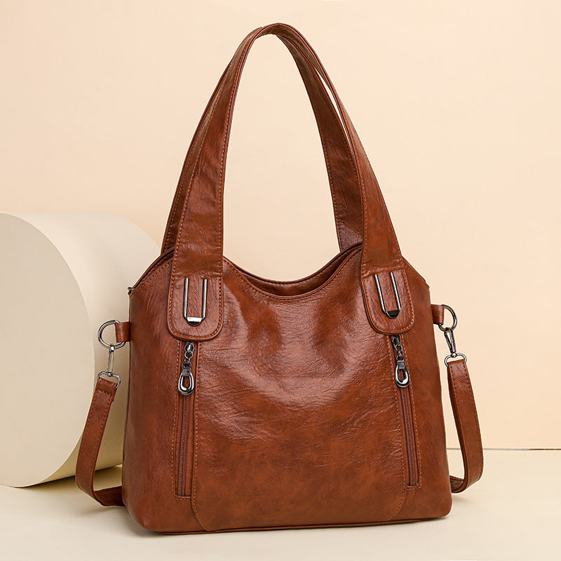 NGTG AMOR Spacious Fashion Leather Shoulder Bag