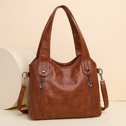 NGTG AMOR Spacious Fashion Leather Shoulder Bag